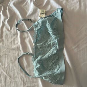 Aerie Lace Bralette in Soft Blue